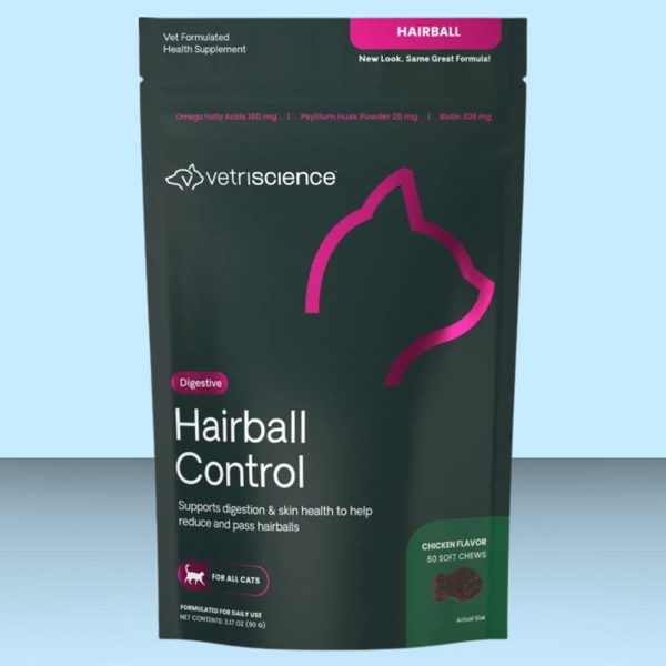 Vetriscience Cat Hairball Support Chews 60 Pack