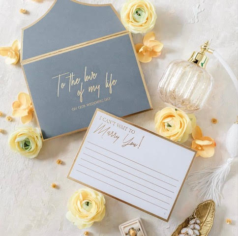 Wedding Bride & Groom Greeting Cards