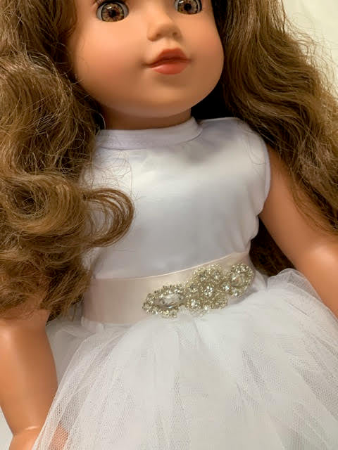 Wedding Flower Girl Doll