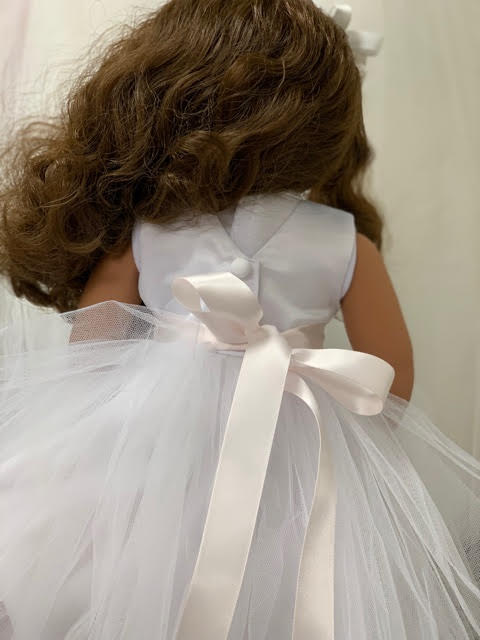 Wedding Flower Girl Doll