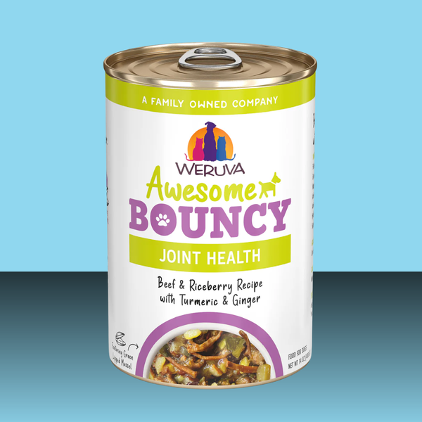Weruva Awesome Bouncy Beef & Rice 14oz