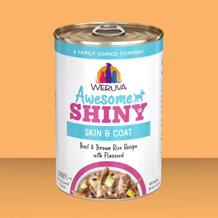Weruva Awesome Shiny Beef & Rice 14oz