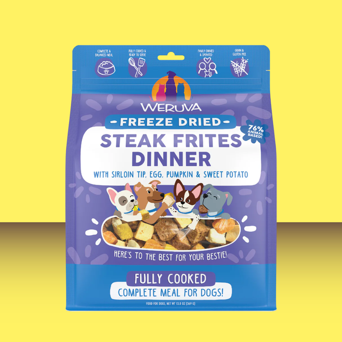 Weruva FD Dog Steak Frites Dinner 13oz