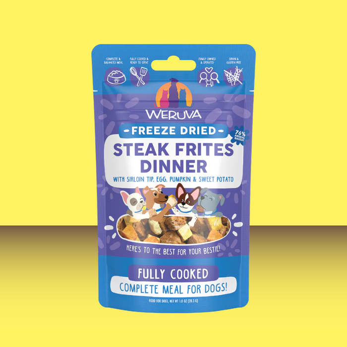 Weruva FD Dog Steak Frites Dinner 1oz