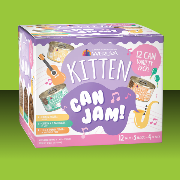 Weruva Kitten Can Jam! 3oz Variety Pack