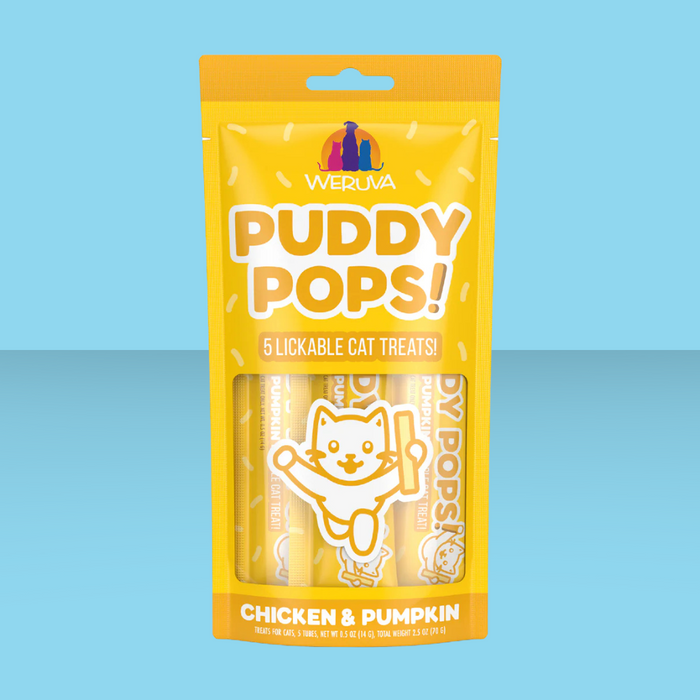 Weruva Puddy Pops Chicken & Pumpkin 5 Pack