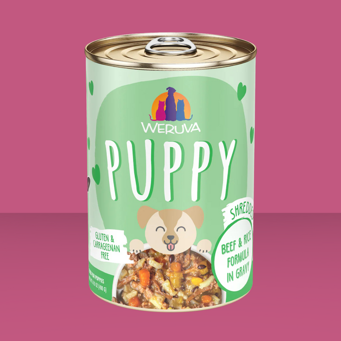 Weruva Puppy Beef & Rice 14oz