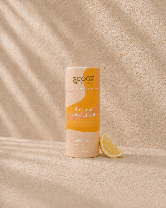 Wild Citrus Natural Deodorant - Scoop Whole Beauty -