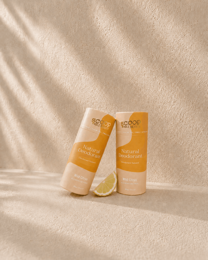 Wild Citrus Natural Deodorant - Scoop Whole Beauty -