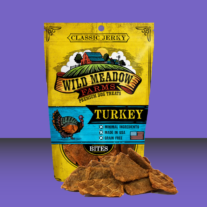 Wild Meadow Farms Classic Jerky Turkey Bites 3.5oz