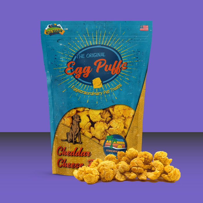 Wild Meadow Farms Egg Puffs with Cheddar Cheese 2oz