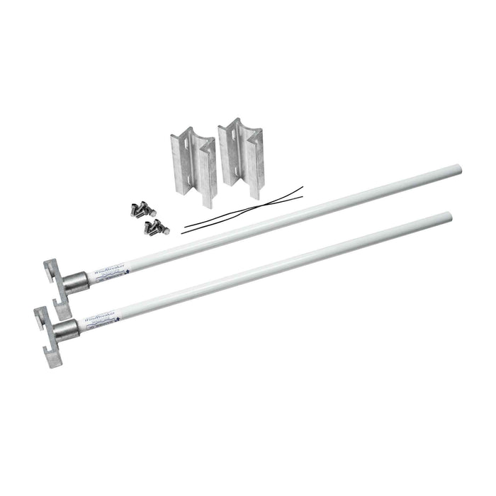 WindBreaker Banner Bracket Set Dekra-Lite