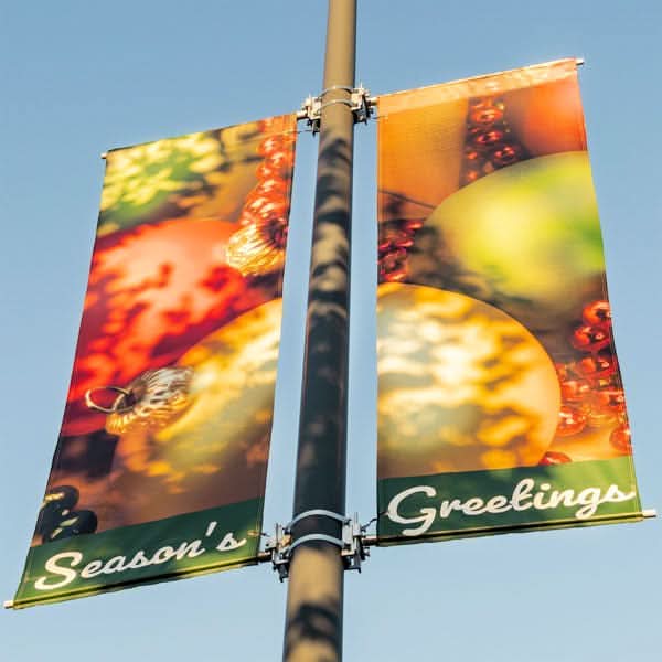 WindBreaker Banner Bracket Set Dekra-Lite