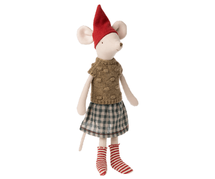 Winter Mouse, Girl -Medium