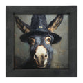 Witch Hat Donkey - Framed Art