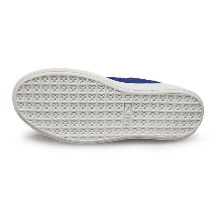 Womens Puma Suede Platform - 36222302 - Blue White Trainers-Air Force 1, Court, Puma, Puma Brands, Running Footwear-Foot World UK