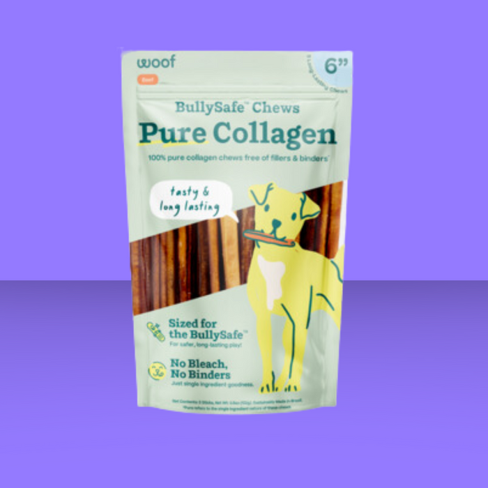 Woof Bullysafe Collagen Stick 12" 10 Pack