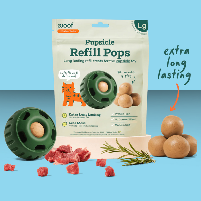 Woof Pupsicle Pops Beef L
