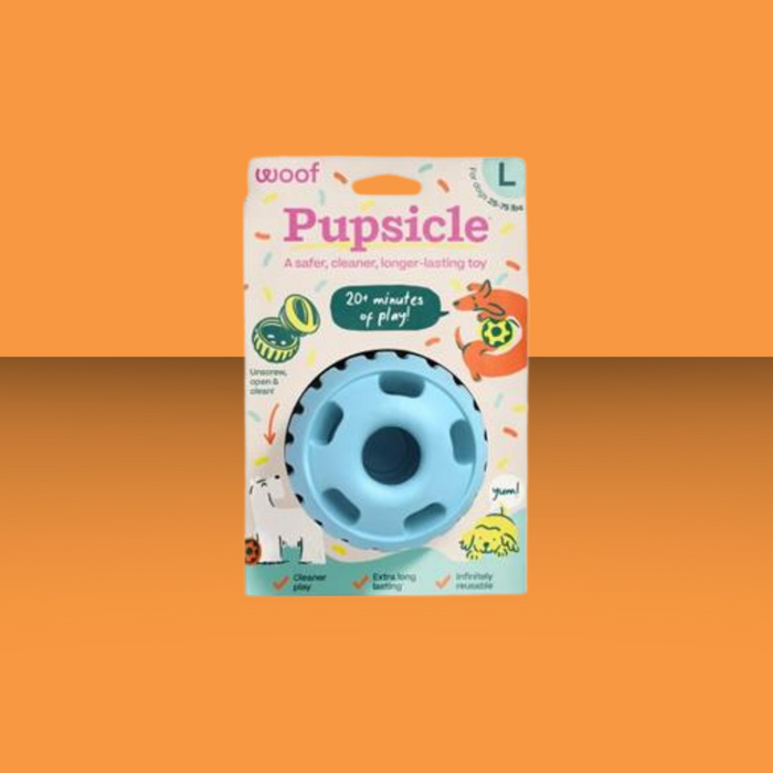 Woof The Pupsicle Birthday Blue L