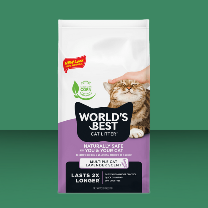 World's Best Litter Lavender 28#
