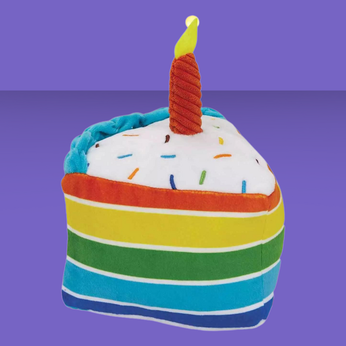 Zanies Rainbow Birthday Cake 6"
