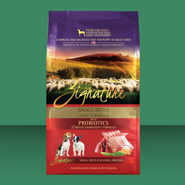 Zignature Lamb Small Bites 4#