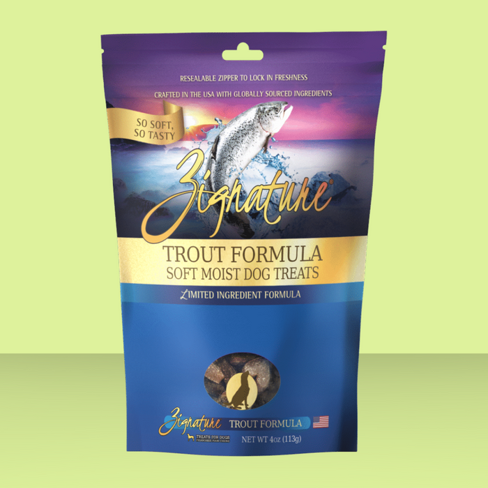 Zignature Soft Treat GF Trout 4oz