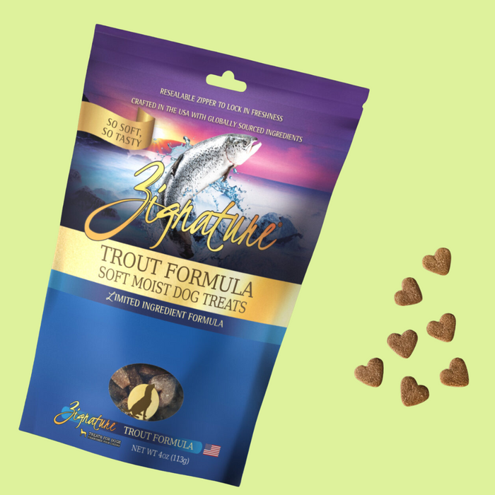 Zignature Soft Treat GF Trout 4oz