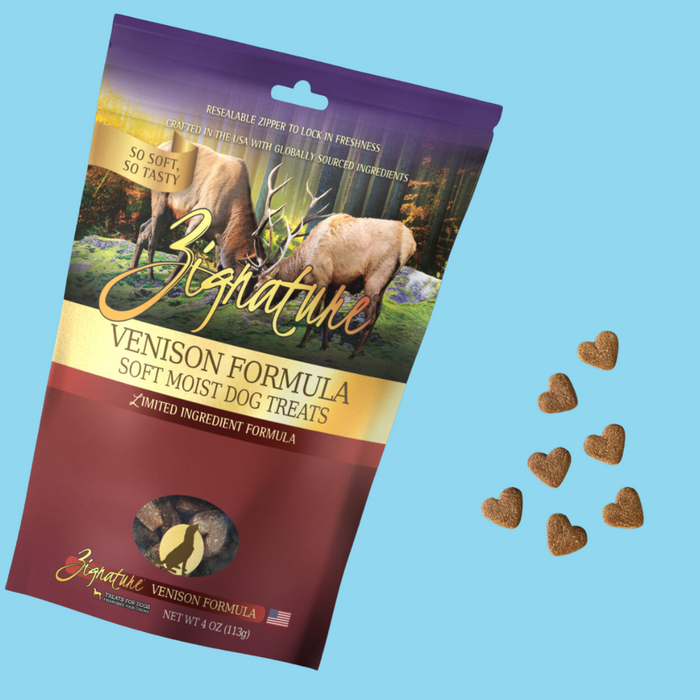 Zignature Soft Treat GF Venison 4oz