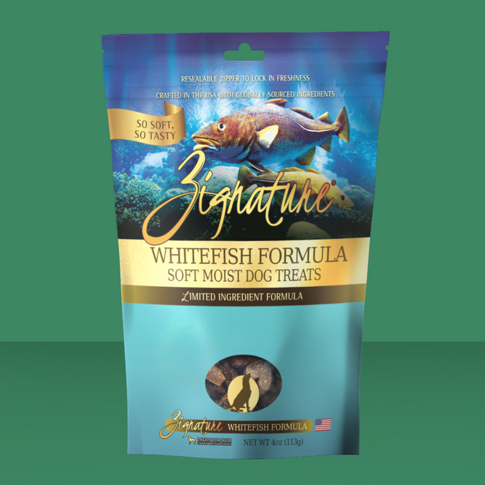 Zignature Soft Treat GF Whitefish 4oz