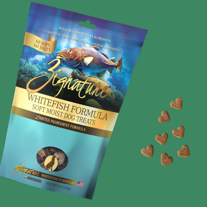 Zignature Soft Treat GF Whitefish 4oz