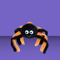 Zippy Paws Grunterz Spider Orange L